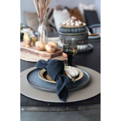 FONDACO MOANA Dkkeserviet, 38 cm, Latt