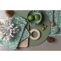 FONDACO MOANA Dkkeserviet, 38 cm, Grn