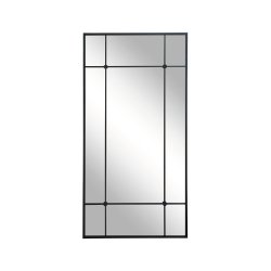 Chic Antique, Factory Spejl m. dekor, H180 cm., Antique sort