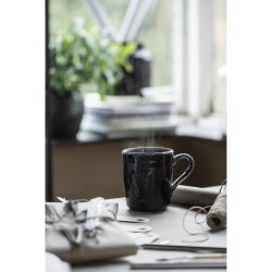 Ib Laursen Krus m. hank, H10,5 cm x B9 cm, Black Dunes