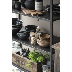 Ib Laursen Skl Lille, H6,2 cm x 15 cm, Black Dunes