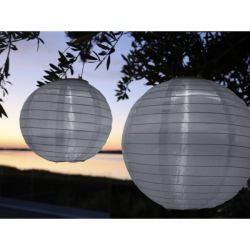 Chic Antique Rispapirlampe, Gr, 20 cm.