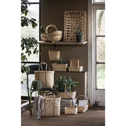 Ib Lauersen Spnkurvest, 2 stk, Natur