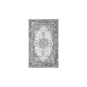 House Nordic Havana gulv tppe B50 cm x L80 cm, Sort/Hvid