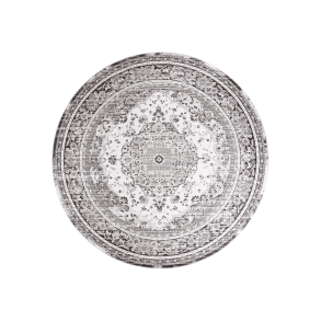 House Nordic Havana gulv tppe 200 cm, Sort/Hvid