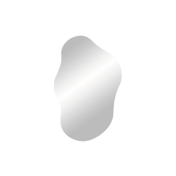 House Nordic Palermo Spejl, 40 cm x 60 cm, Organisk