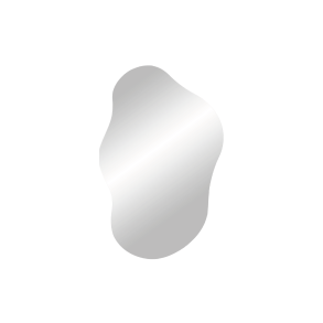 House Nordic Palermo Spejl, 40 cm x 60 cm, Organisk