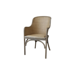 Chic Antique Gl. fransk Stol m. flet