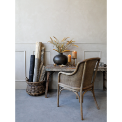 Chic Antique Gl. fransk Stol m. flet