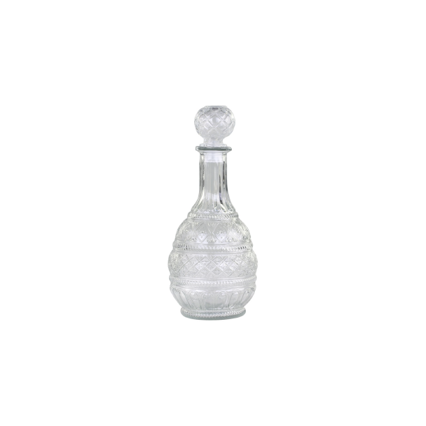 Chic Antique Karaffel m. mnster, H28 cm, Glas