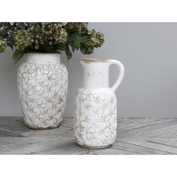 Chic Antique, Colmar Kande, H30 cm, Creme 