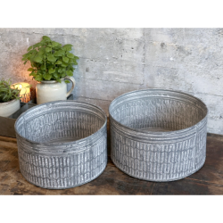 Chic Antique Skjuler m. mnster, st af 2, Jern