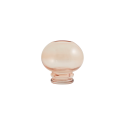 Nordal GOLI CANDLEHOLDER, H12,5 cm, S, LIGHT ROSE