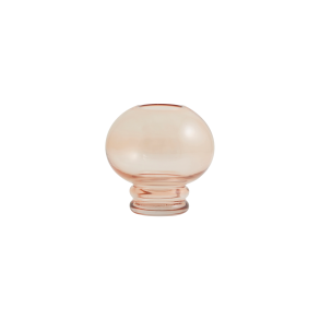 Nordal GOLI CANDLEHOLDER, H12,5 cm, S, LIGHT ROSE