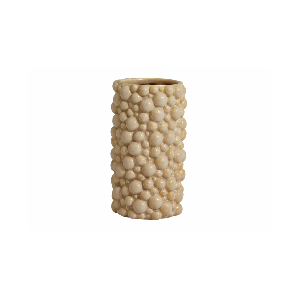 Nordal NAXOS Vase i Keramik, Str. Small, H20 cm., Nude