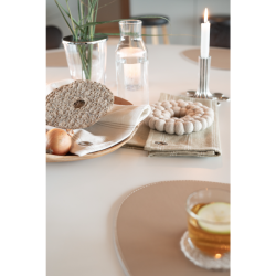 FONDACO LEXIE Dkkeserviet, L42 cm, Beige