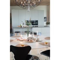 FONDACO LEXIE Dkkeserviet, L42 cm, Beige