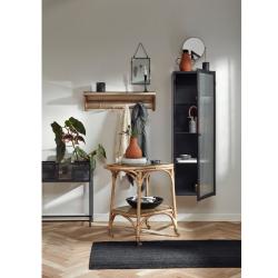 Nordal MARBLE Skl, 10 cm, Sort marmor