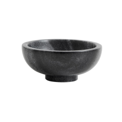Nordal MARBLE Skl, 10 cm, Sort marmor