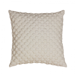 FONDACO BUBBEL Pudebetrk, 50 cm x 50 cm, Offwhite