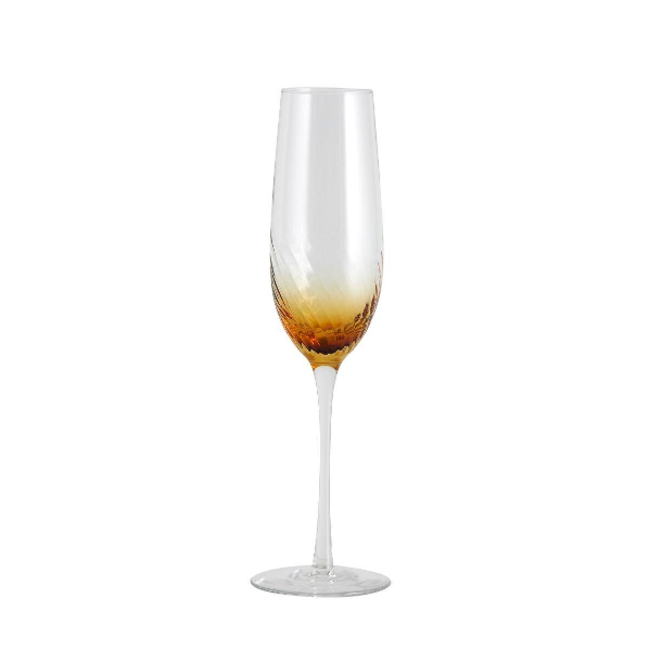Nordal GARO Champagneglas, H27,5 cm, Ravgul