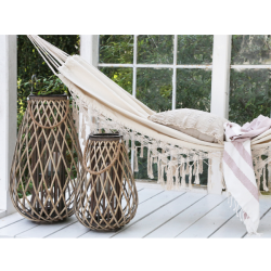 Chic Antique Hngekje m. frynser, Creme