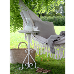 Chic Antique Hngekje m. frynser, Creme