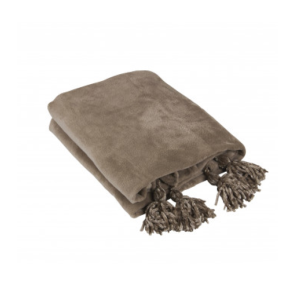 FONDACO NOAH Plaid, B130 cm x L150 cm, Beige