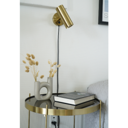 House Nordic PARIS Vglampe, H22 cm, Messing