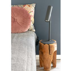 House Nordic PARIS Bordlampe, H47 cm, Sort