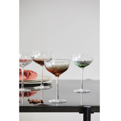 Nordal GARO Cocktailglas, H18 cm, Ravgul