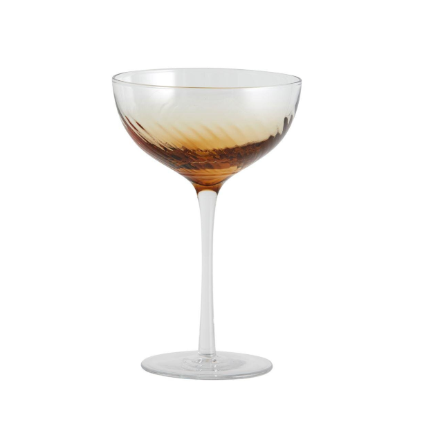 Nordal GARO Cocktailglas, H18 cm, Ravgul