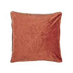 FONDACO VELVET  Pudebetrk, 45 cm x 45 cm, Rust