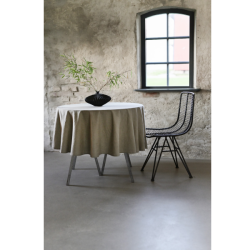 FONDACO EDEN Dug rund, 180 cm. Sand