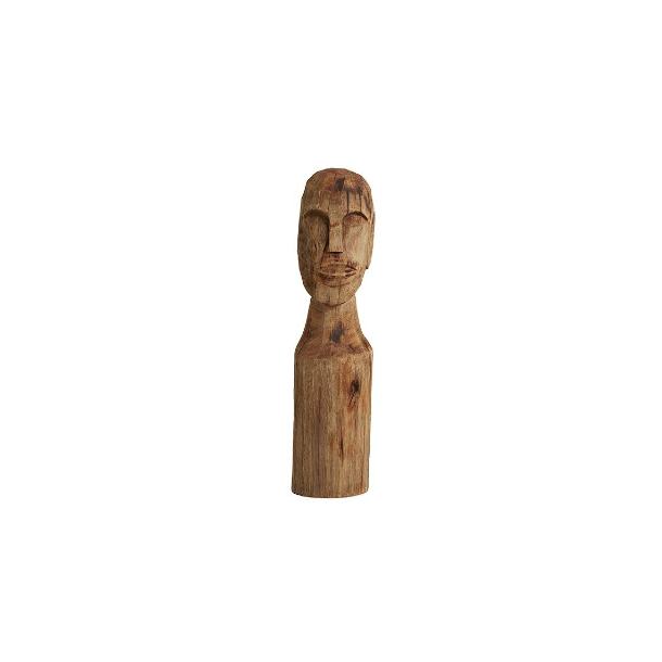 Nordal CUBA Figur, H45 cm. Natur