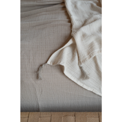 FONDACO VILJA Plaid, 130cm x 170 cm, Offwhite